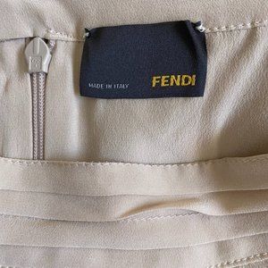 Fendi Silk Skirt